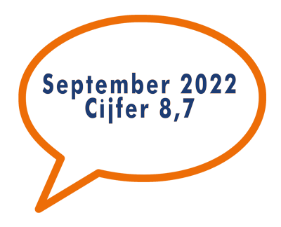 September 2022 Cijfer 8,7